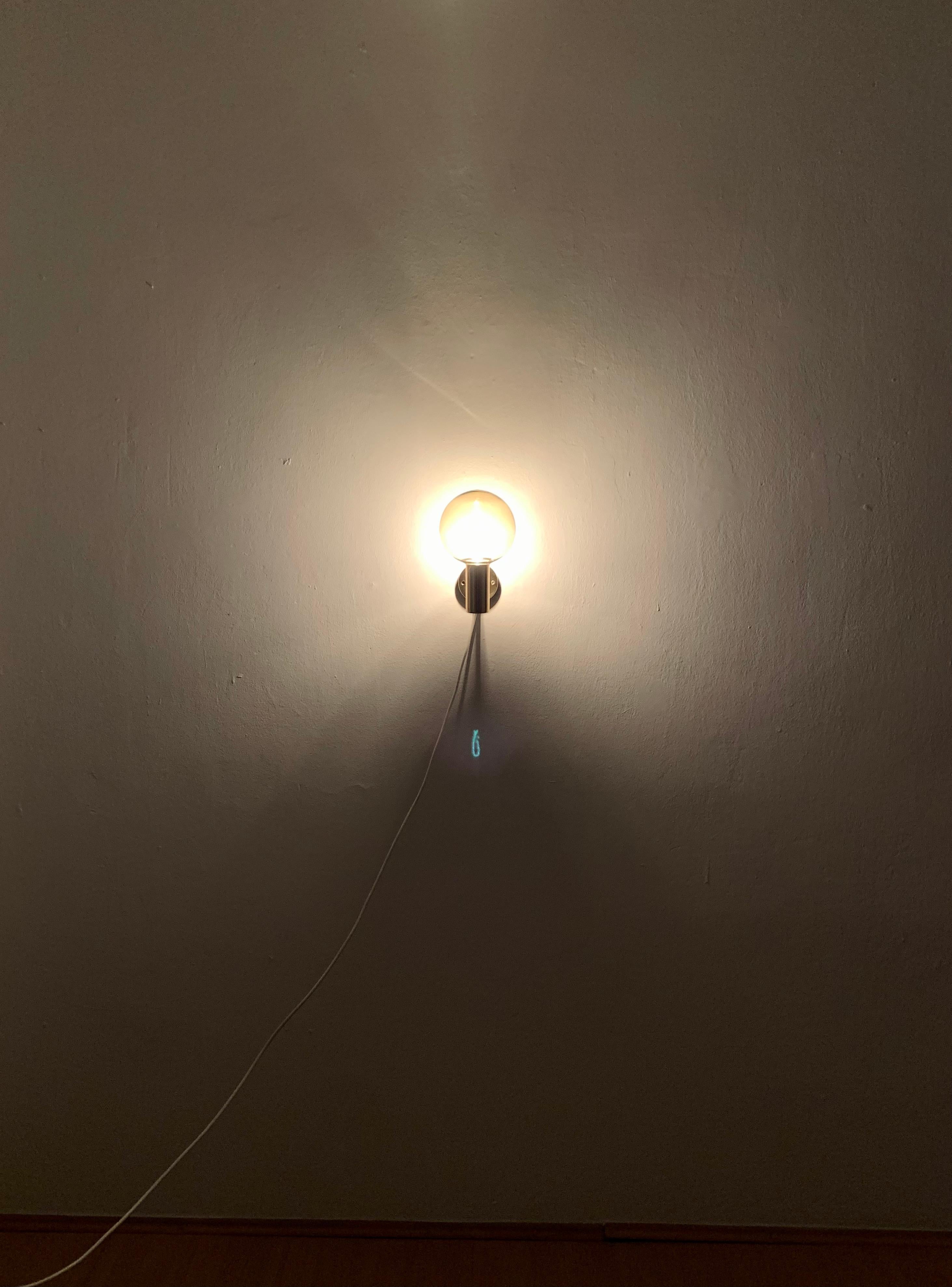 Lámpara de pared de latón de Hans Agne Jakobsson en venta 3