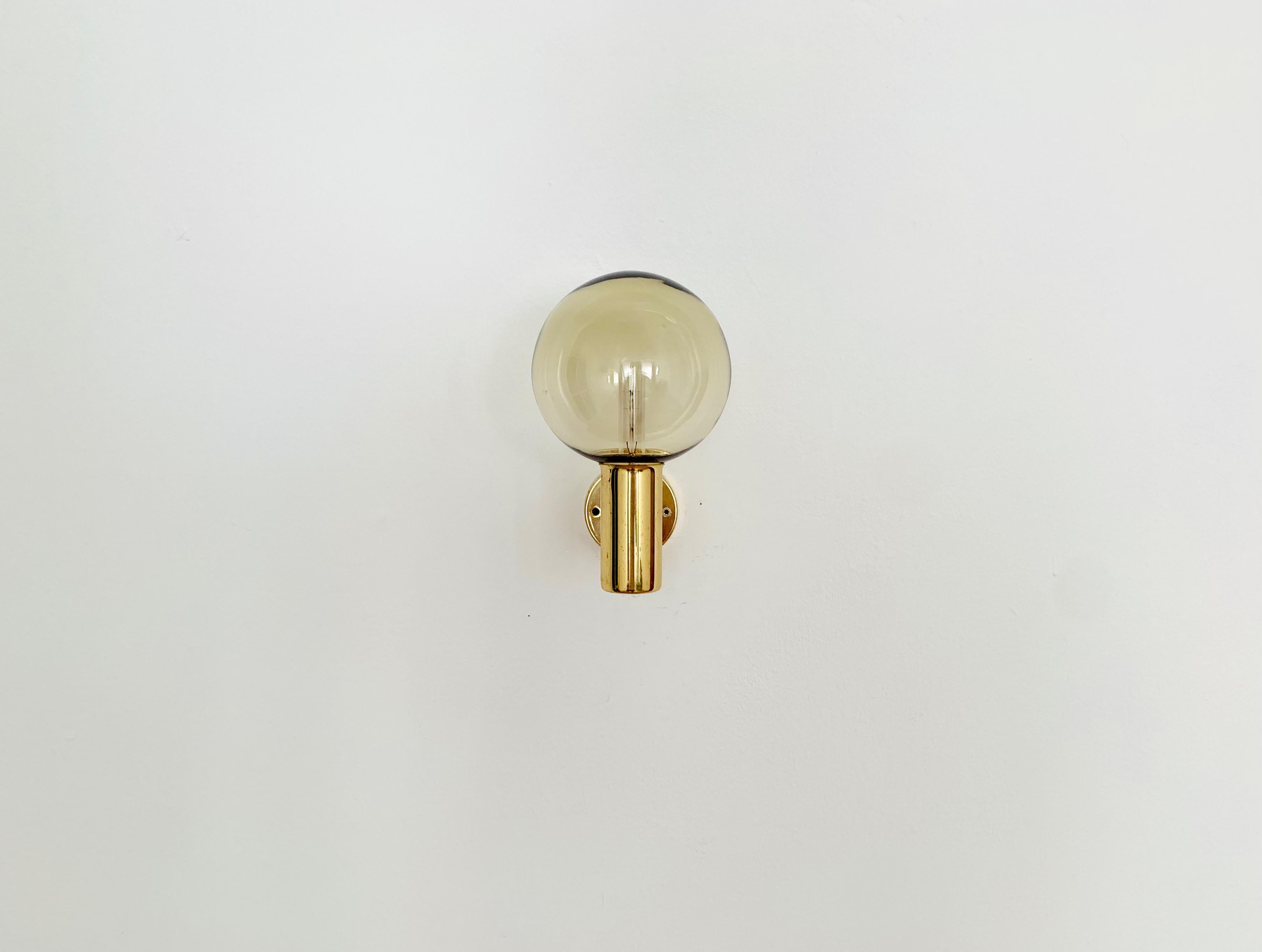 Lámpara de pared de latón de Hans Agne Jakobsson en Bueno estado para la venta en München, DE