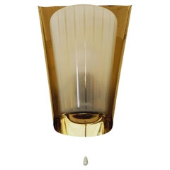 Brass Wall Lamp by Wilhelm Wagenfeld for Peill Und Putzler