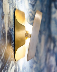 Brass Wall Light French Design and Art Deco Style