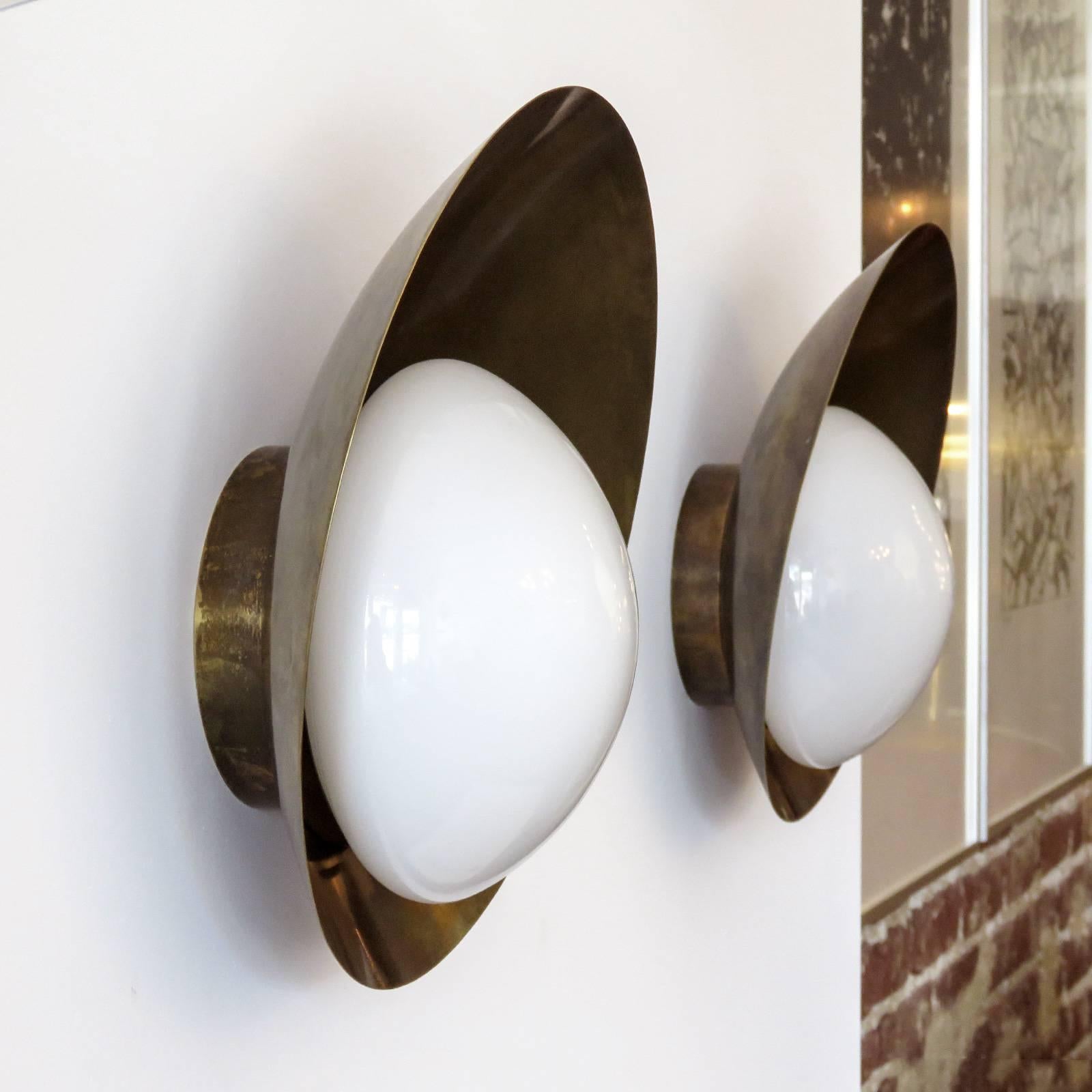 Concha Wall Lights by Gallery L7 In New Condition In Los Angeles, CA