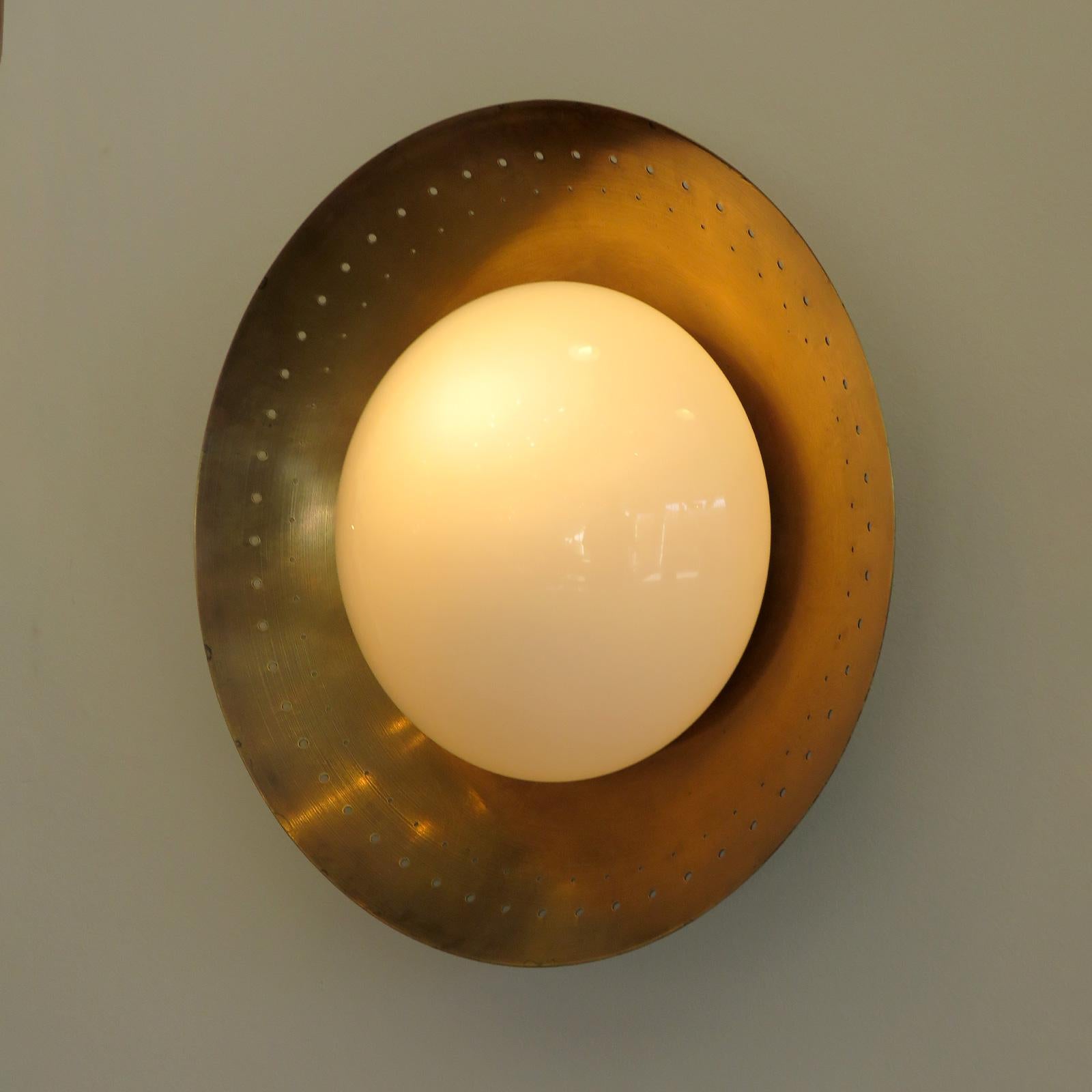 Brass Wall Lights 'Maine' by Gallery L7 4