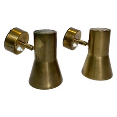 Brass Wall Lights Modell v 239 by Hans-Agne Jakobsson