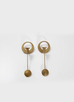 Brass Wall-Mounted Candleholders by Artur Pe Kolbäck 'Kolback', Sweden, 1950s