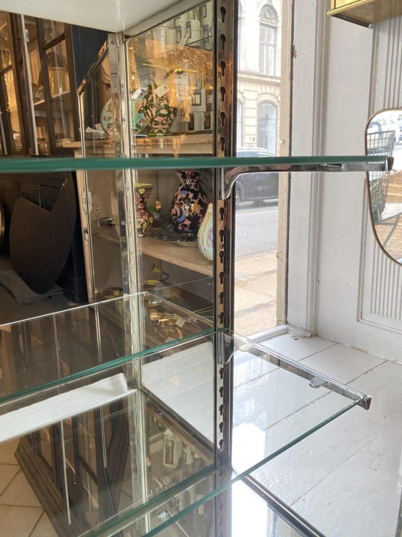 20th Century Chrome Wall or Table Display Cabinet, France early 1900 For Sale
