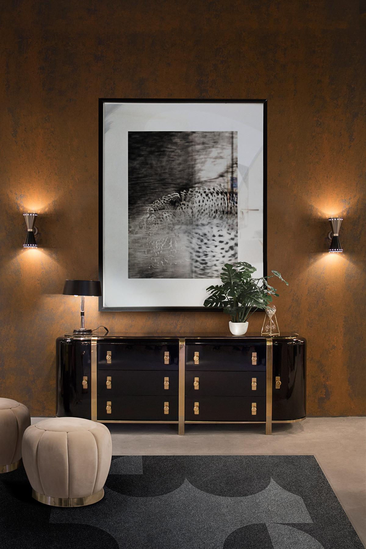 Aplique de pared de latón, estilo de mediados de siglo en venta 1