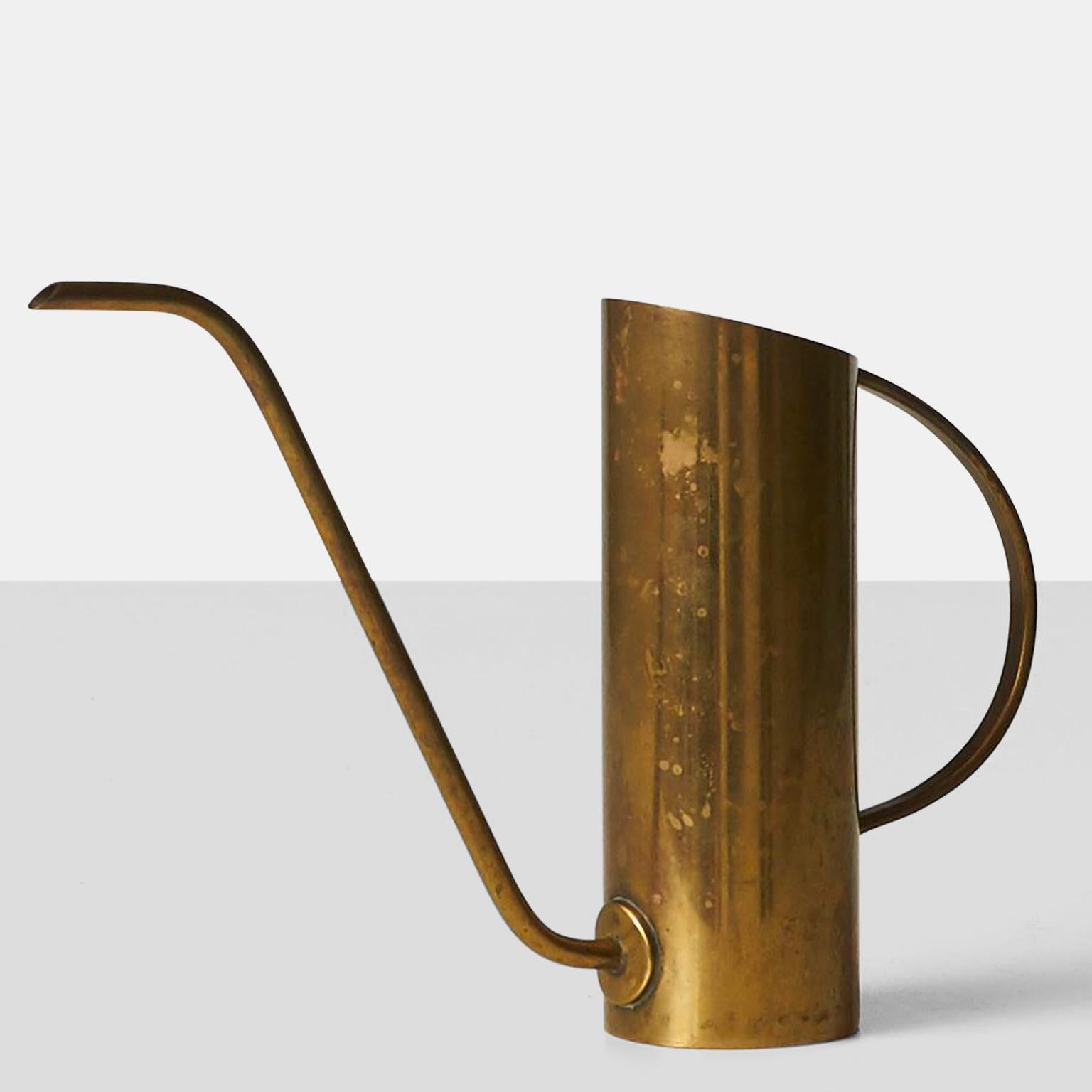 Modern Brass Watering Can by Hagenauer Wien For Sale