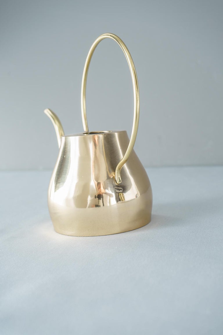 Brass Watering Can Vienna, circa 1950s In Good Condition In Wien, AT