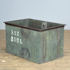 Brass Water Tank of Fire Wagon, 1910