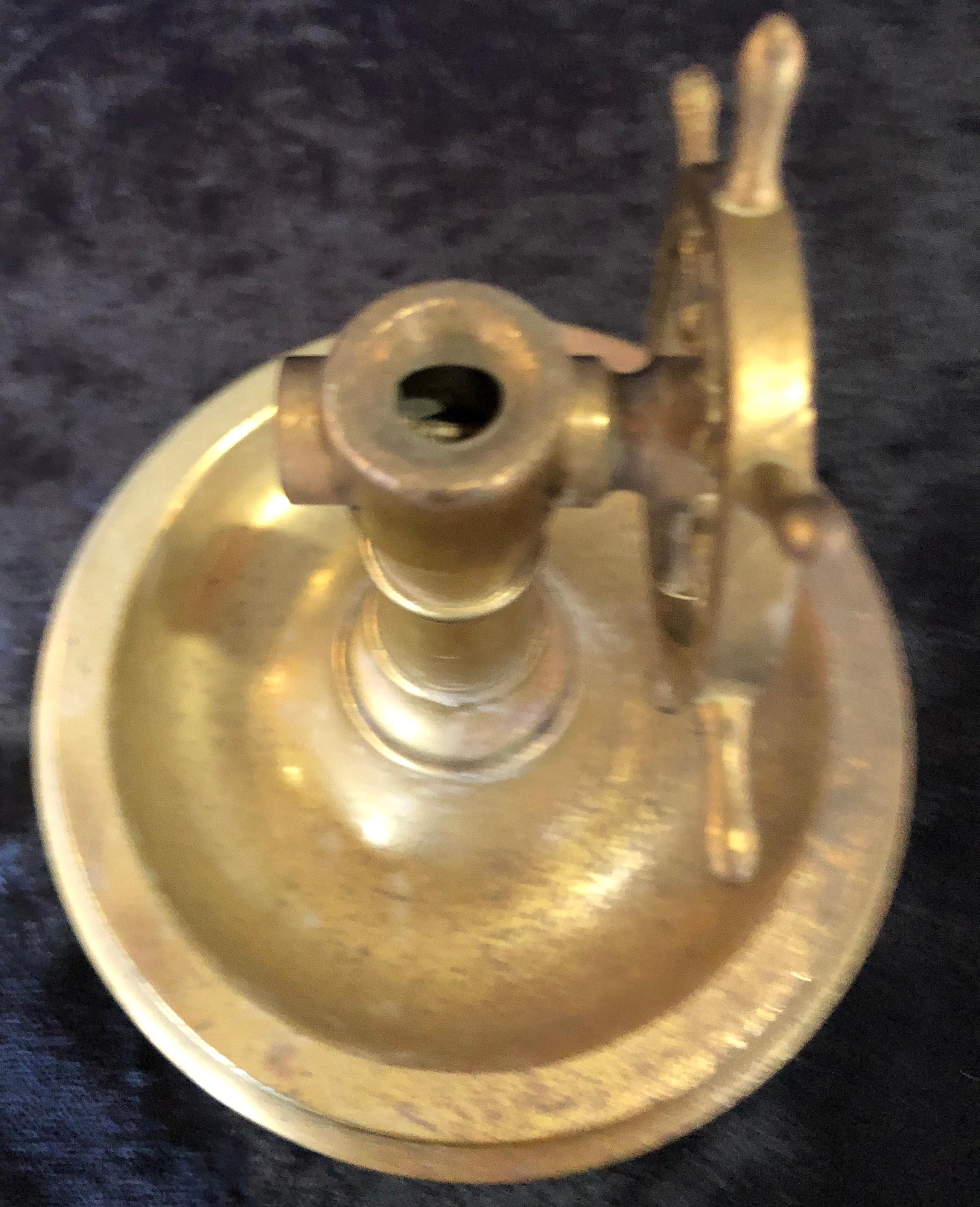 Brass Wheel Cigar Cutter, Bronze Sculpture, Part of an Enormous Collection 3