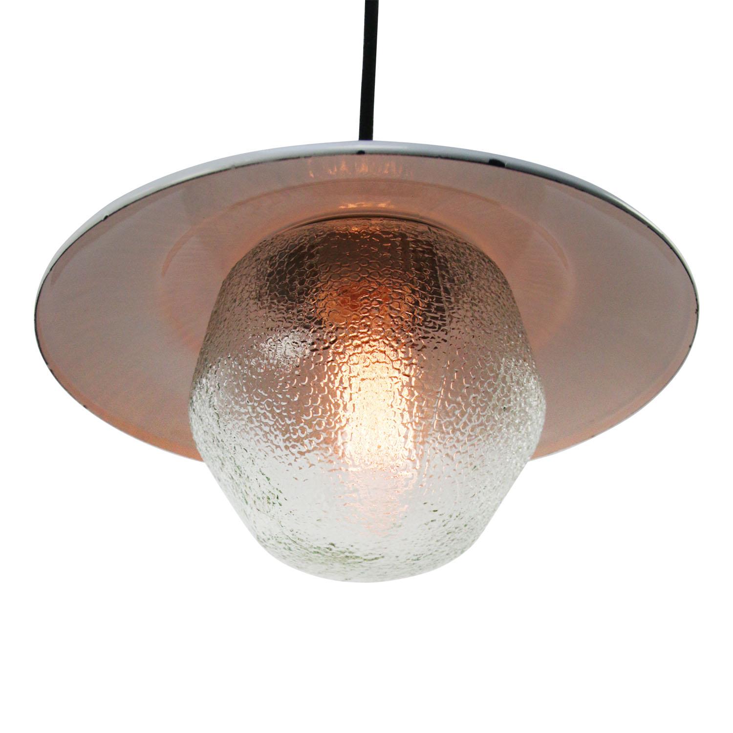 frosted pendant lights