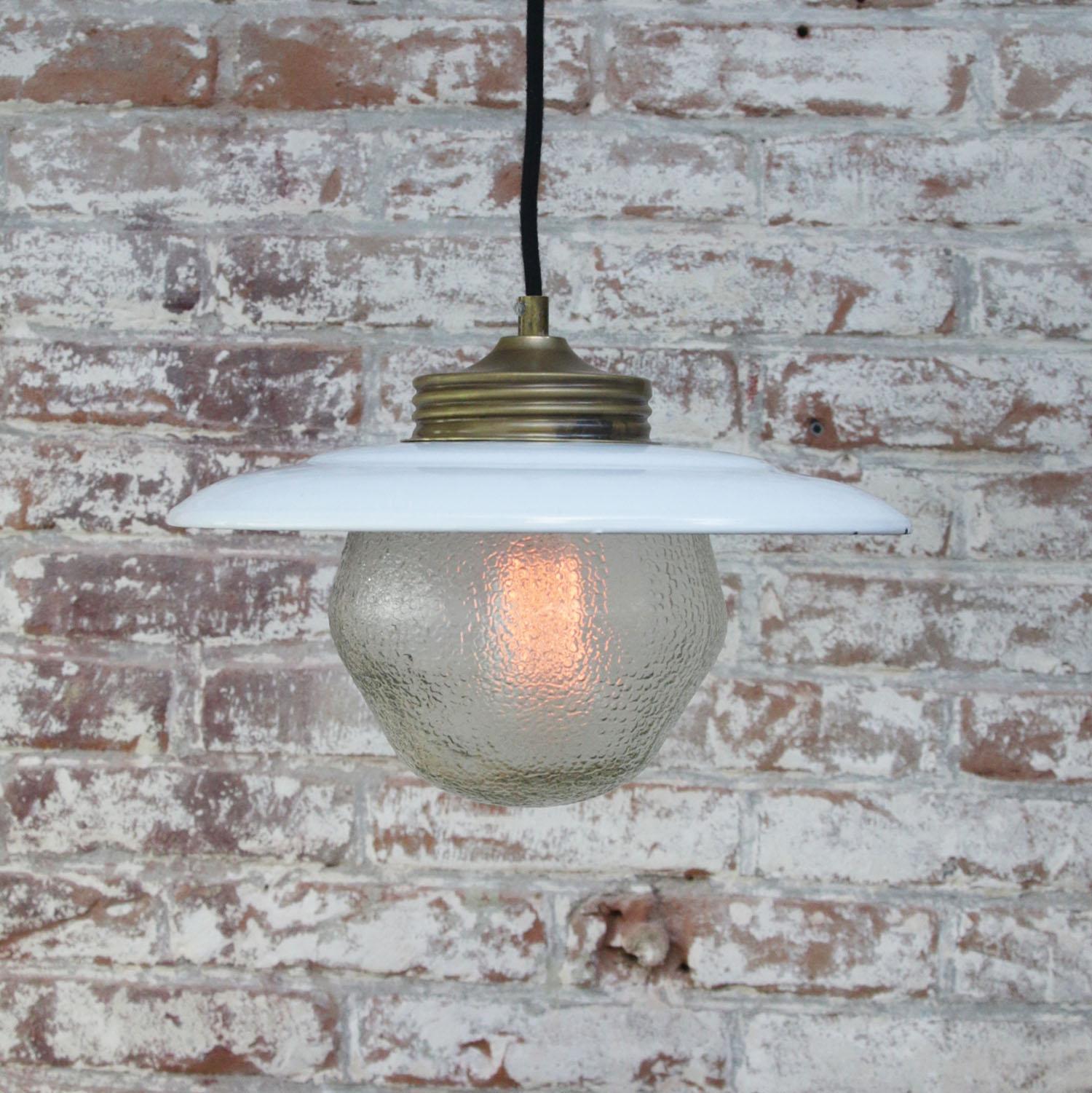 white frosted glass pendant lights