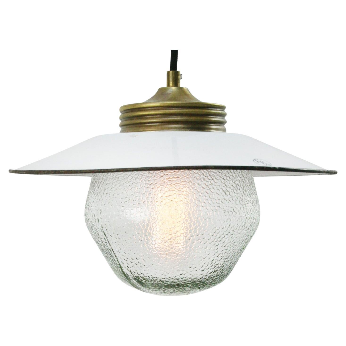 Set of 3 Slim Frosted Glass Pendant Lights at 1stDibs