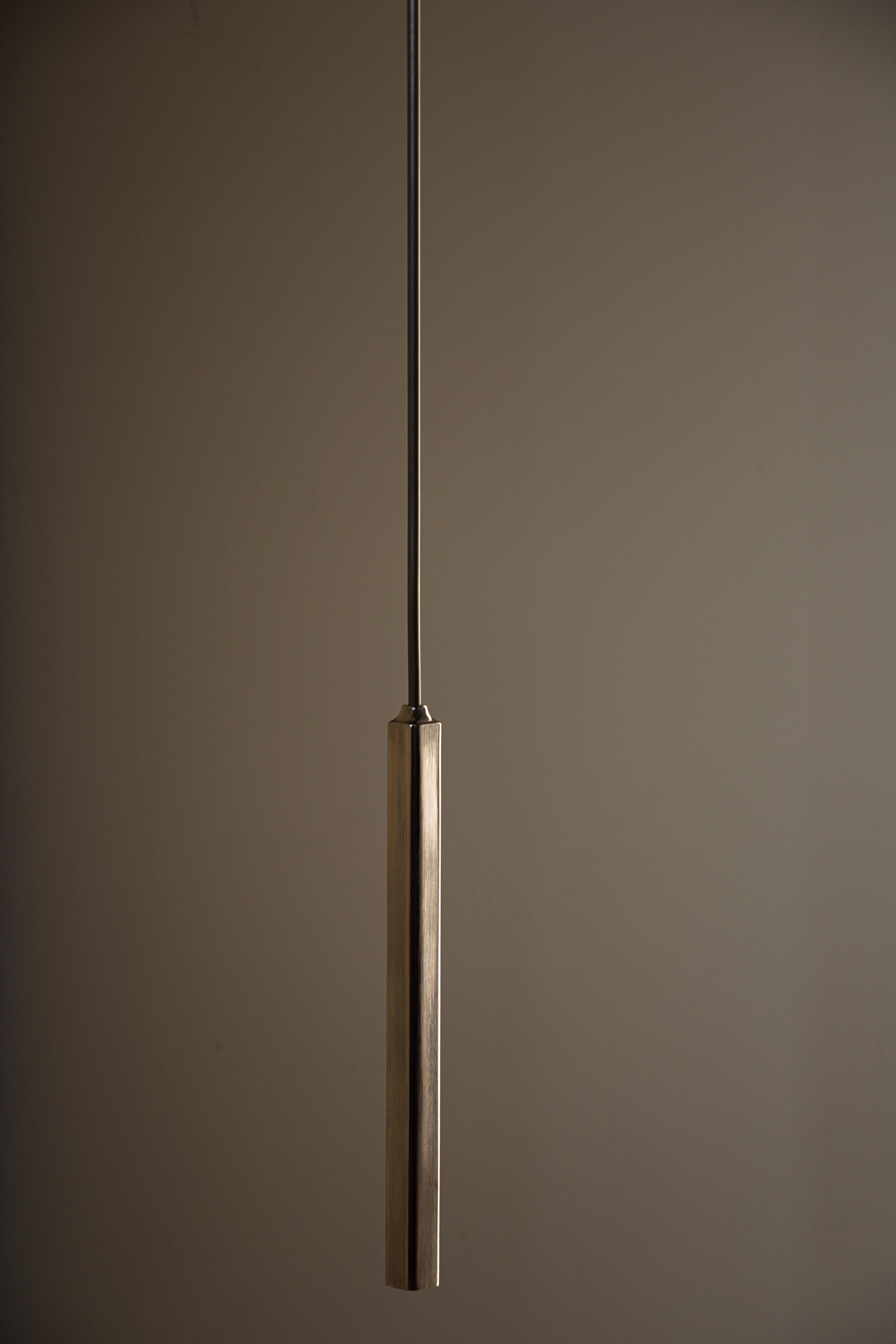 Brass Wild Patina Kalih Pendant Lamp Square by Eichkorn Siglo XXI y contemporáneo en venta