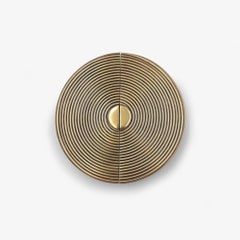 Poignée de porte en fil de laiton ø 20 cm Collection Oriental Touch