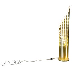 Vintage Brass xl Gaetano Sciolari floorlamp
