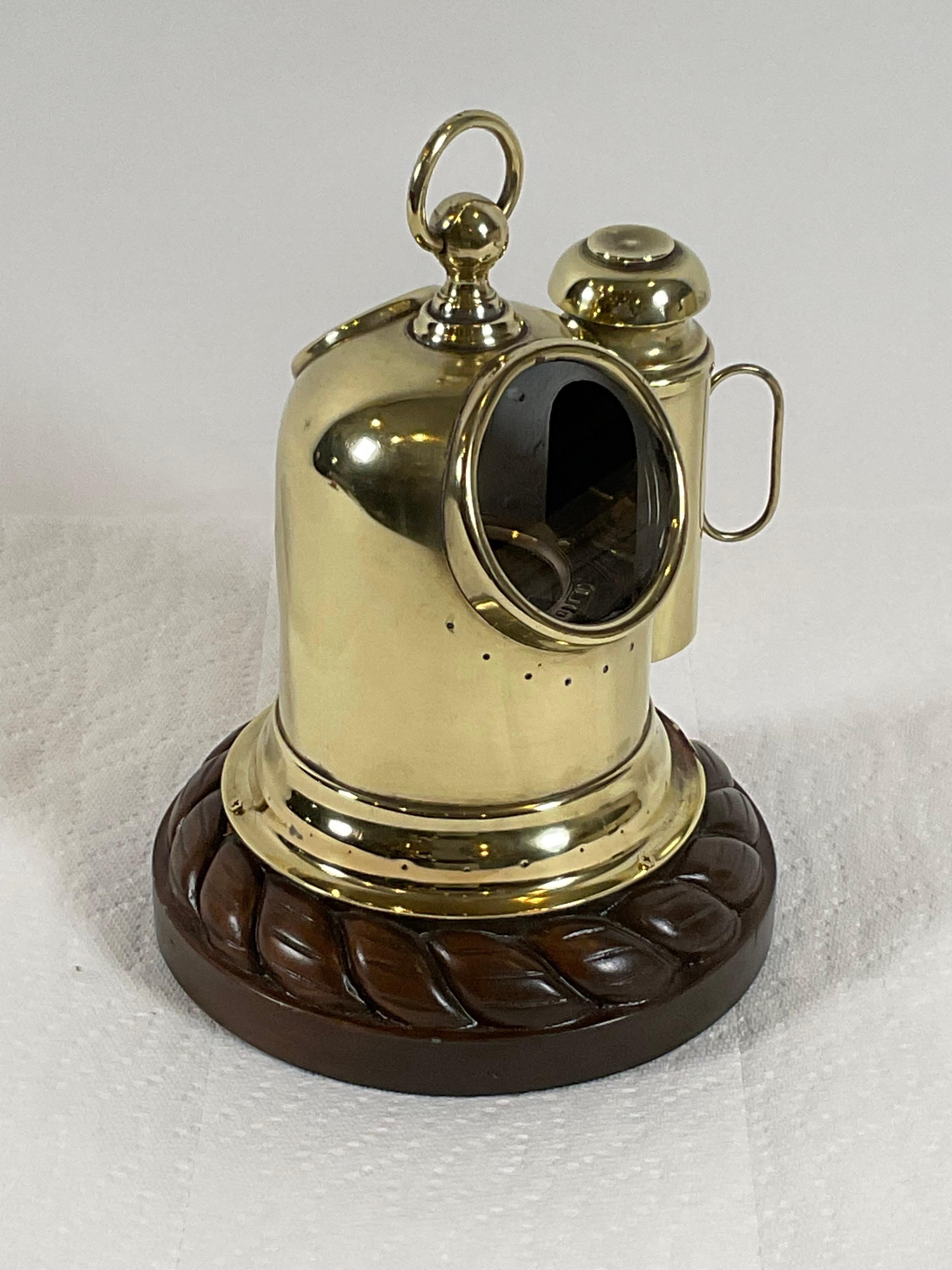 Brass Yacht Binnacle From the 19th Century For Sale 2