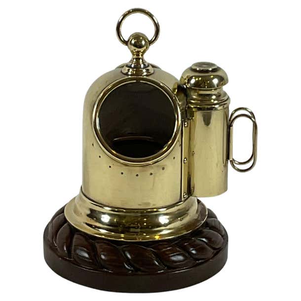 Brass Yacht Binnacle From the 19th Century For Sale at 1stDibs
