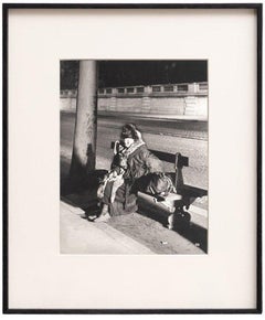 Basado en una obra de Brassaï, en blanco y negro, década de 1930, impresión fotográfica en heliograbado, enmarcada