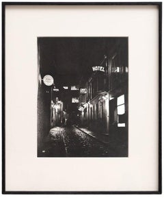 After Brassaï, Black and White, 1930s, Photographic Heliogravure Print, Framed