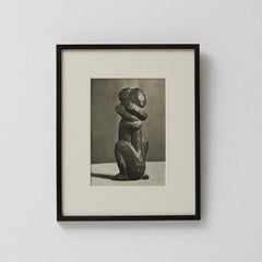 Brassaï Photogravure of Picasso Sculpture, Editions du Chêne, France, 1948