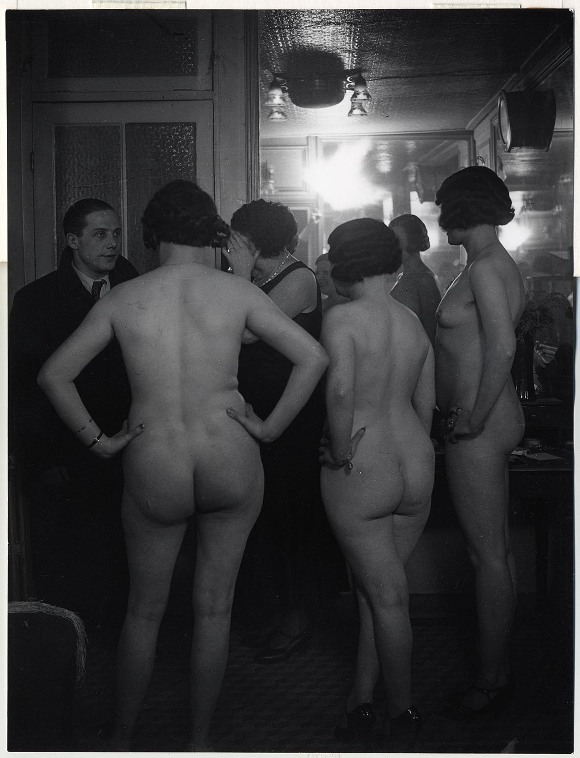 Brassaï Nude Photograph - Chez Suzy, Paris 1932 by Brassai - With Provenance from Private Collection