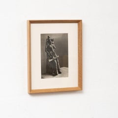 Fotoincisione di scultura di Picasso incorniciata di Brassaï, Francia, 1948