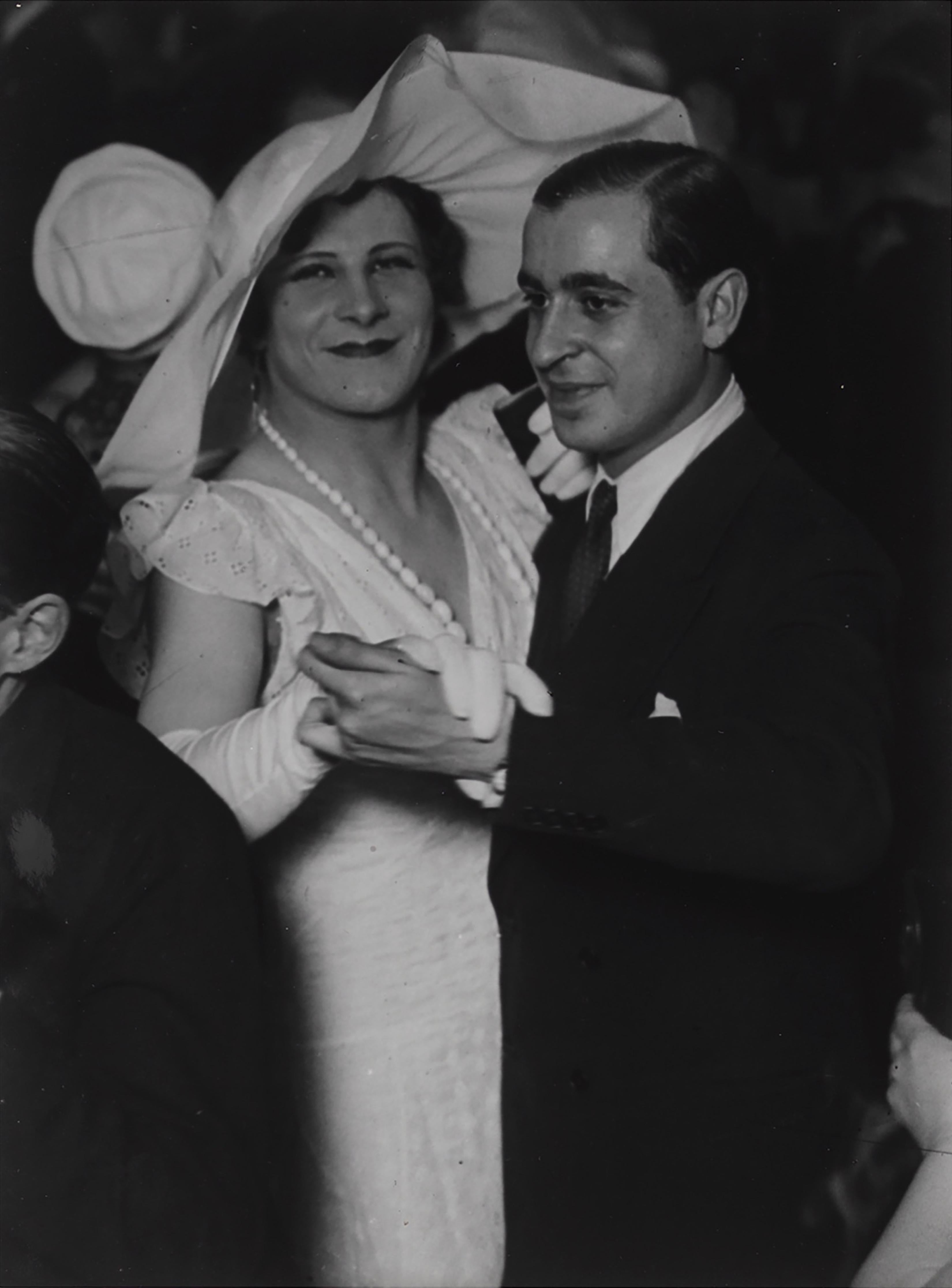 Brassaï Black and White Photograph - Un couple au bal Magic-City