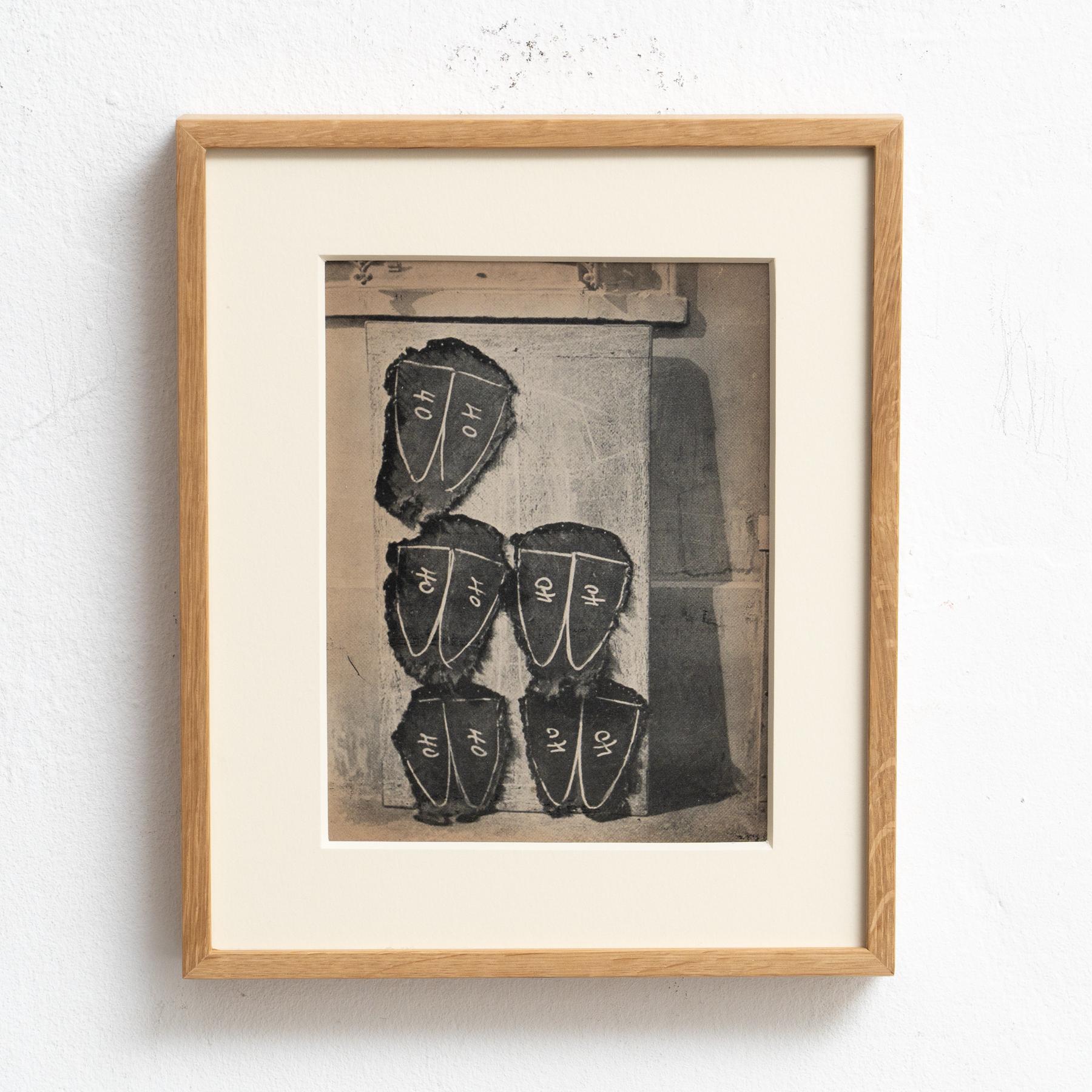 Mid-Century moderno Fotografia eliografica incorniciata di Brassai (1949) - Whiting in vendita