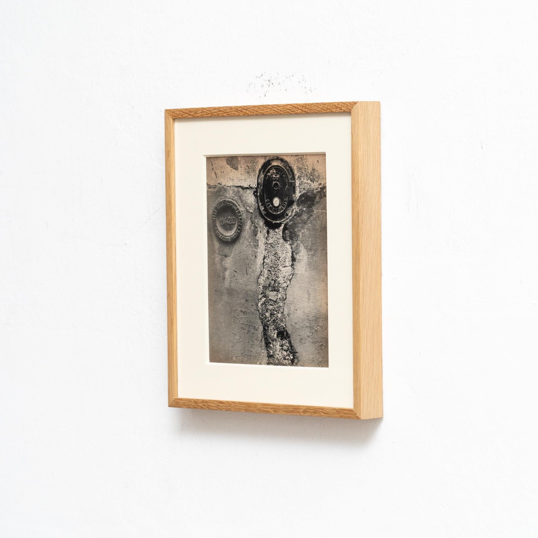 French Brassai Framed Heliogravure Photography (1949) - Black and White For Sale
