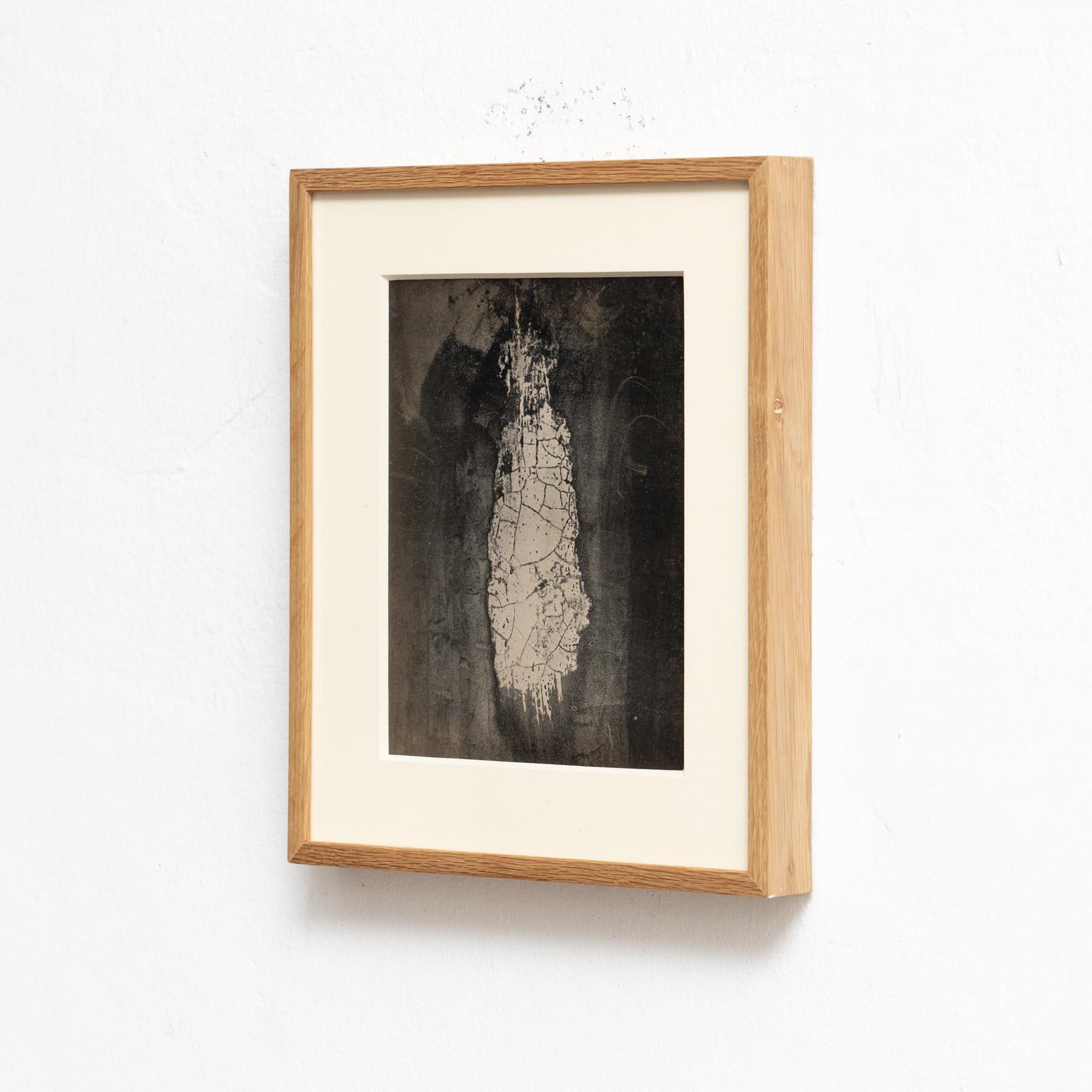 French Brassai Framed Heliogravure Photography (1949) - Black and White For Sale