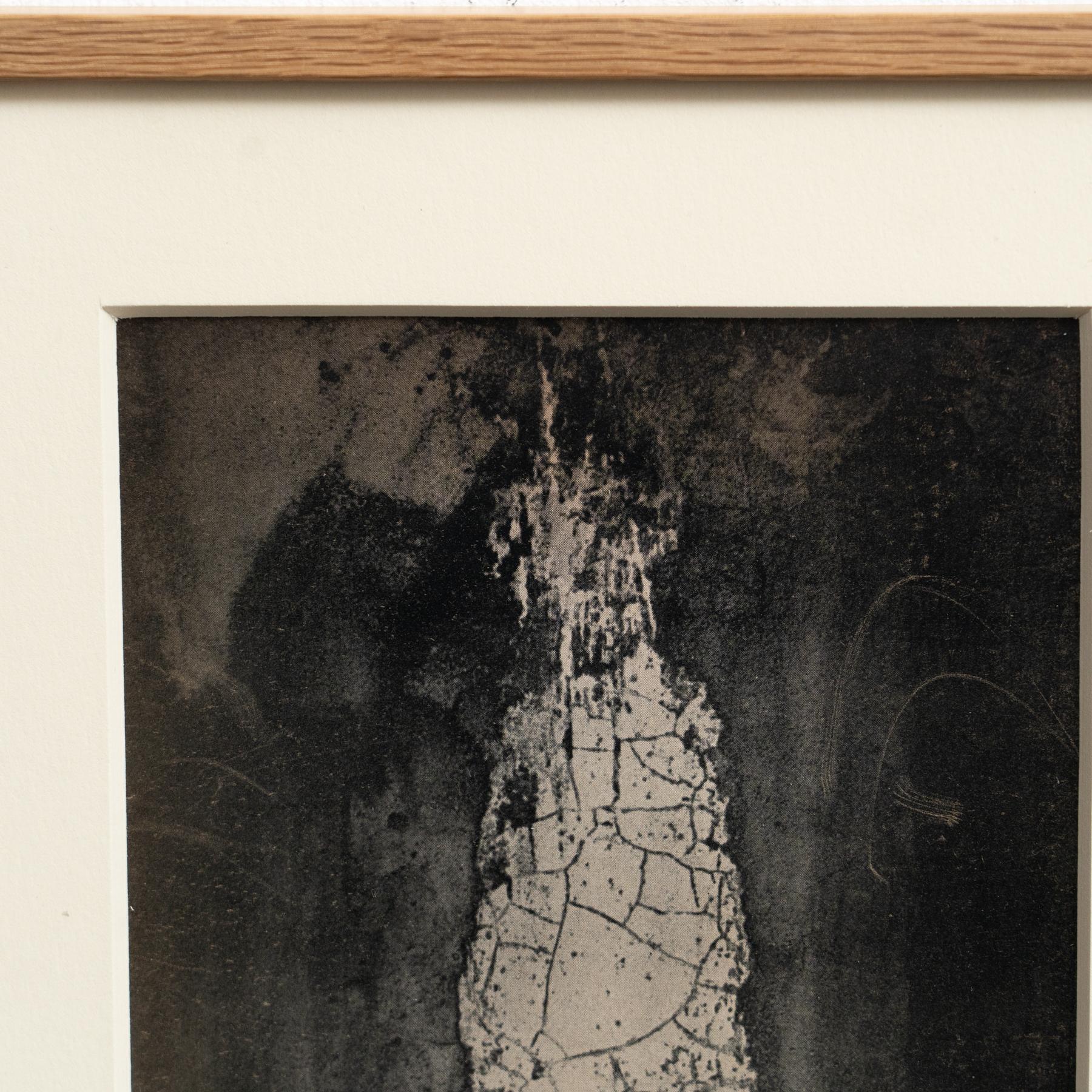 Brassai Framed Heliogravure Photography (1949) - Black and White In Good Condition For Sale In Barcelona, Barcelona