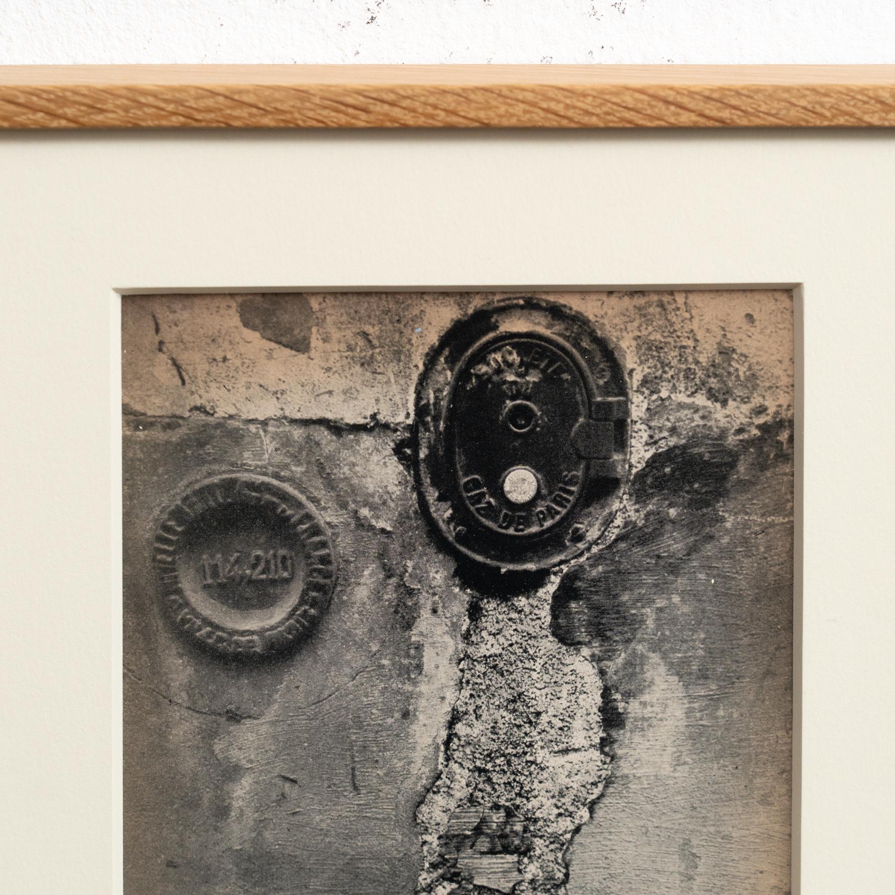 Mid-20th Century Brassai Framed Heliogravure Photography (1949) - Black and White For Sale