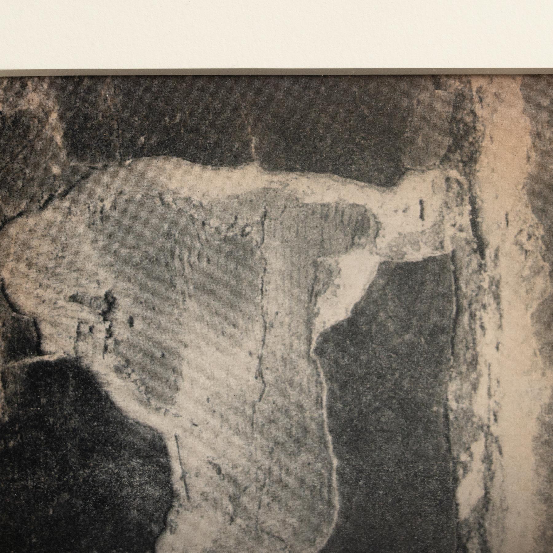 Mid-20th Century Brassai Framed Heliogravure Photography (1949) - Black and White For Sale