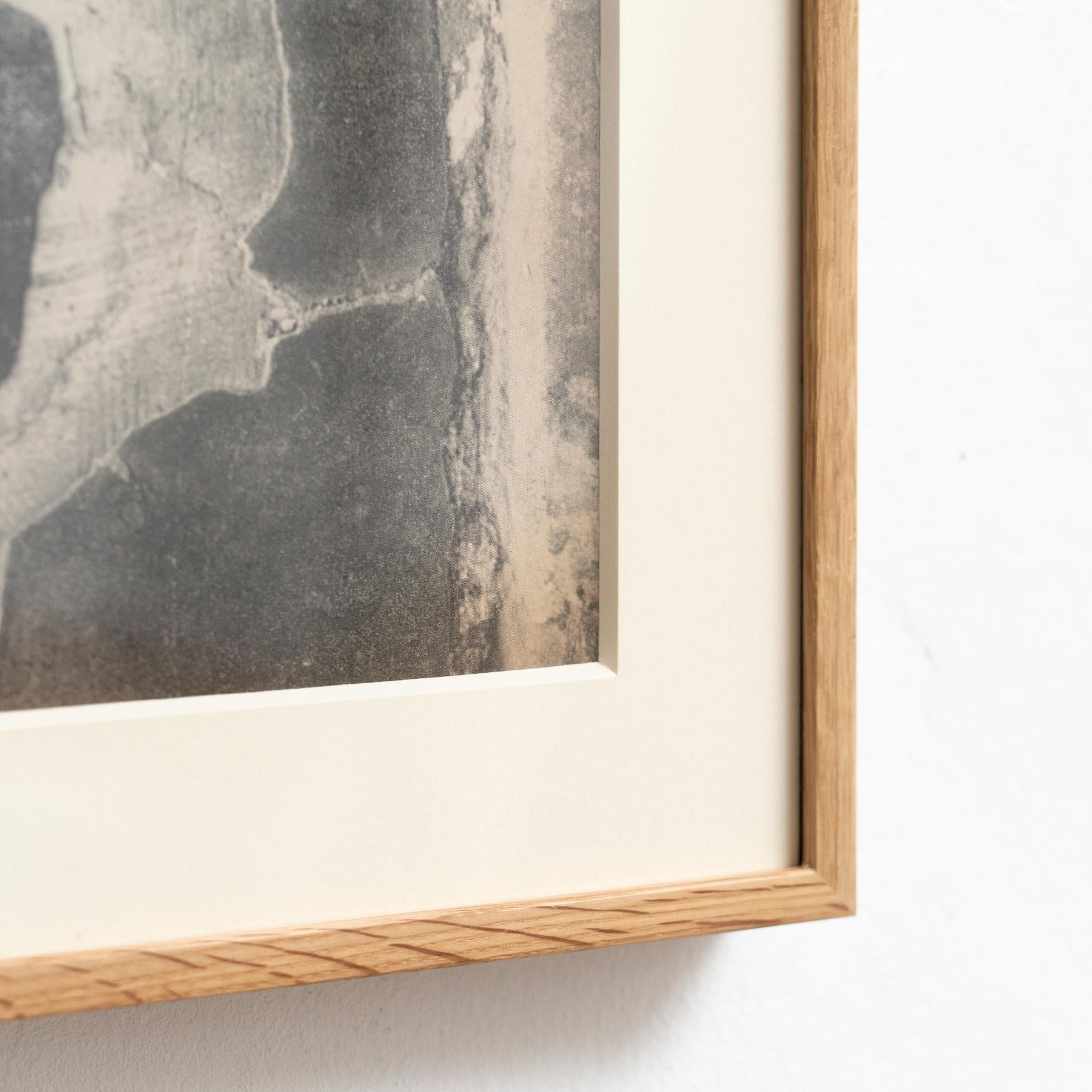 Paper Brassai Framed Heliogravure Photography (1949) - Black and White For Sale