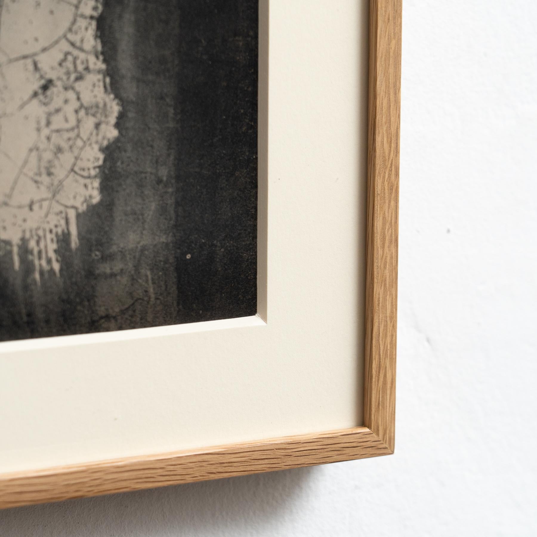 Paper Brassai Framed Heliogravure Photography (1949) - Black and White For Sale
