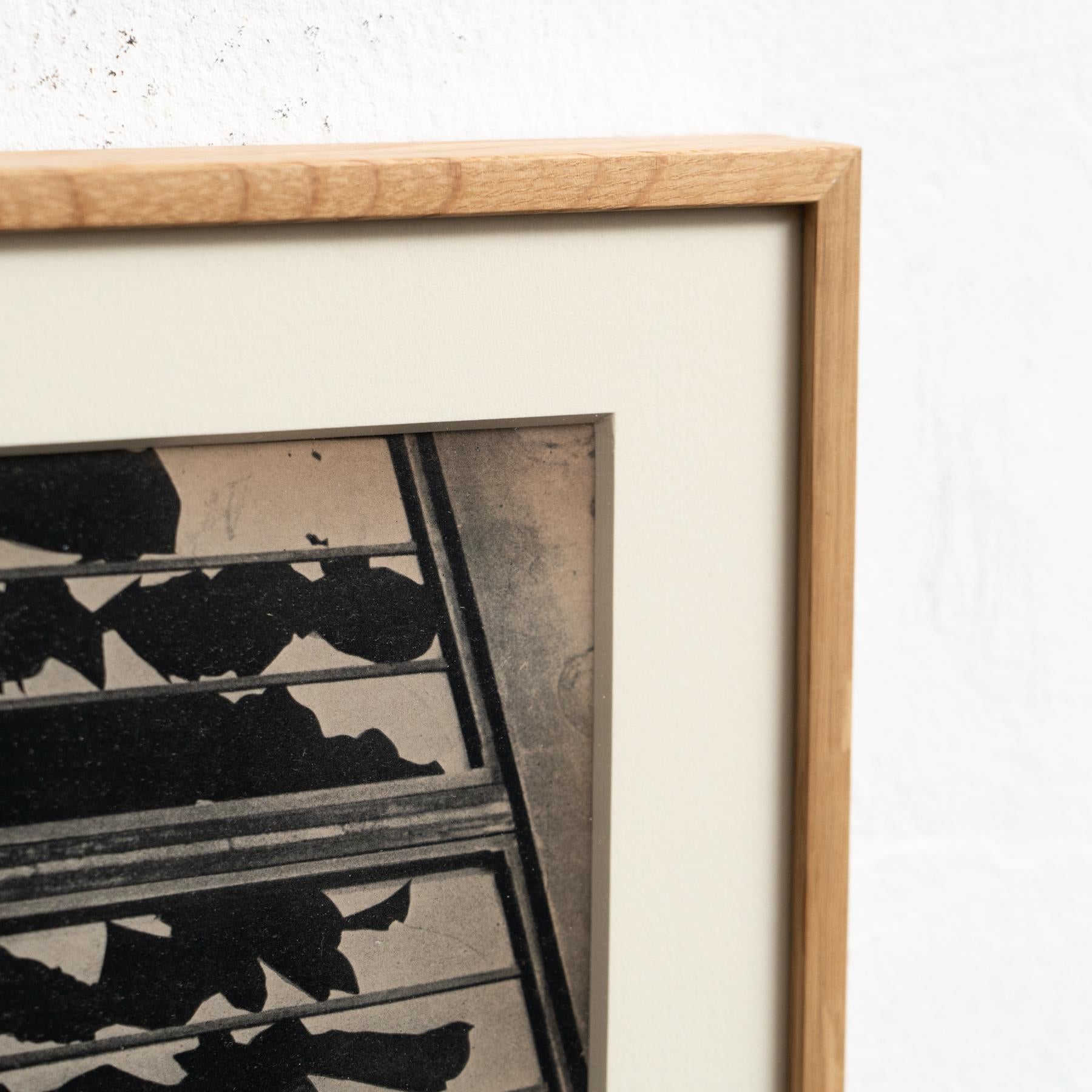 Brassai Framed Heliogravure Photography (1949) - Black and White For Sale 1