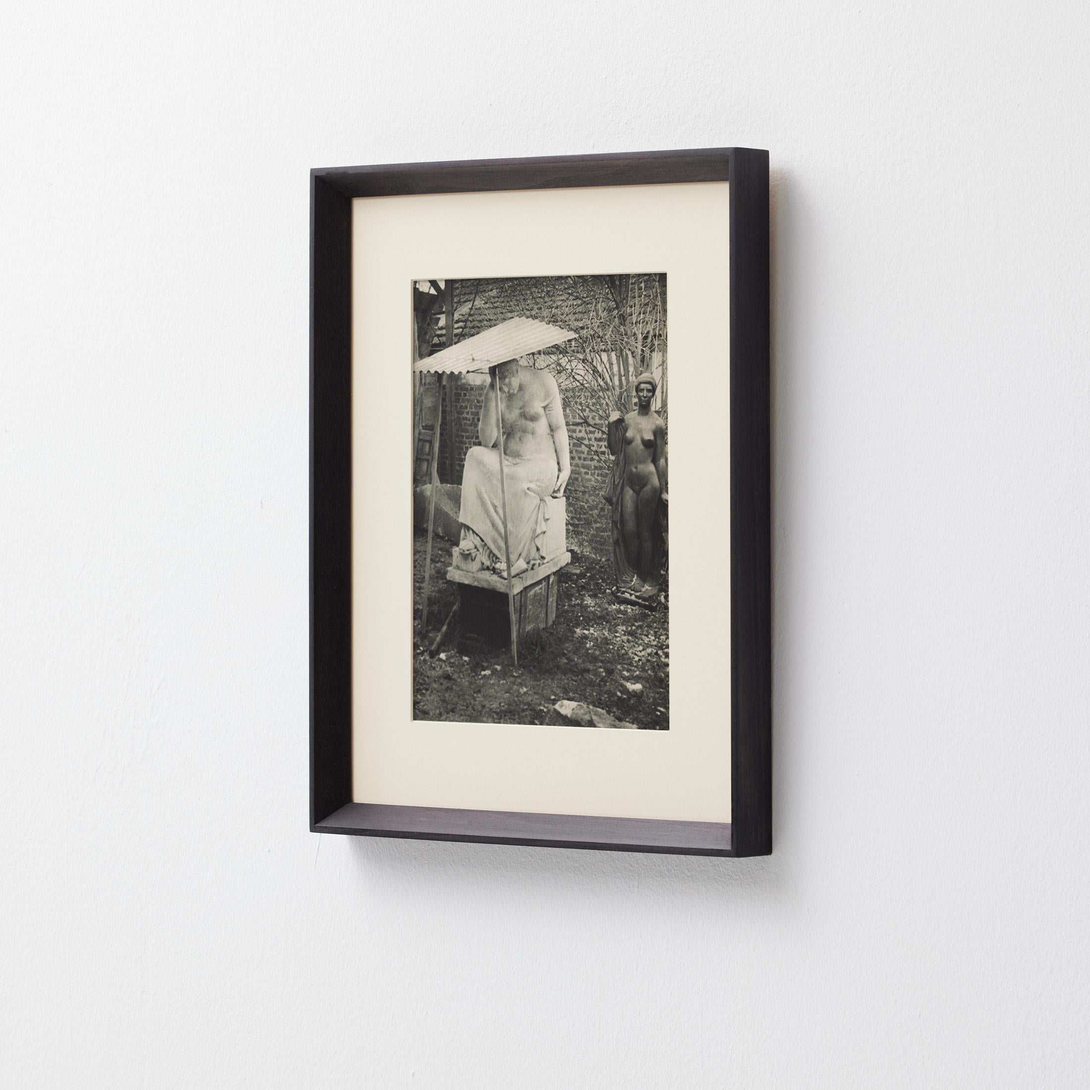 Paper Brassaï Heliogravure — The Artist Garden, Verve 1937, Framed For Sale