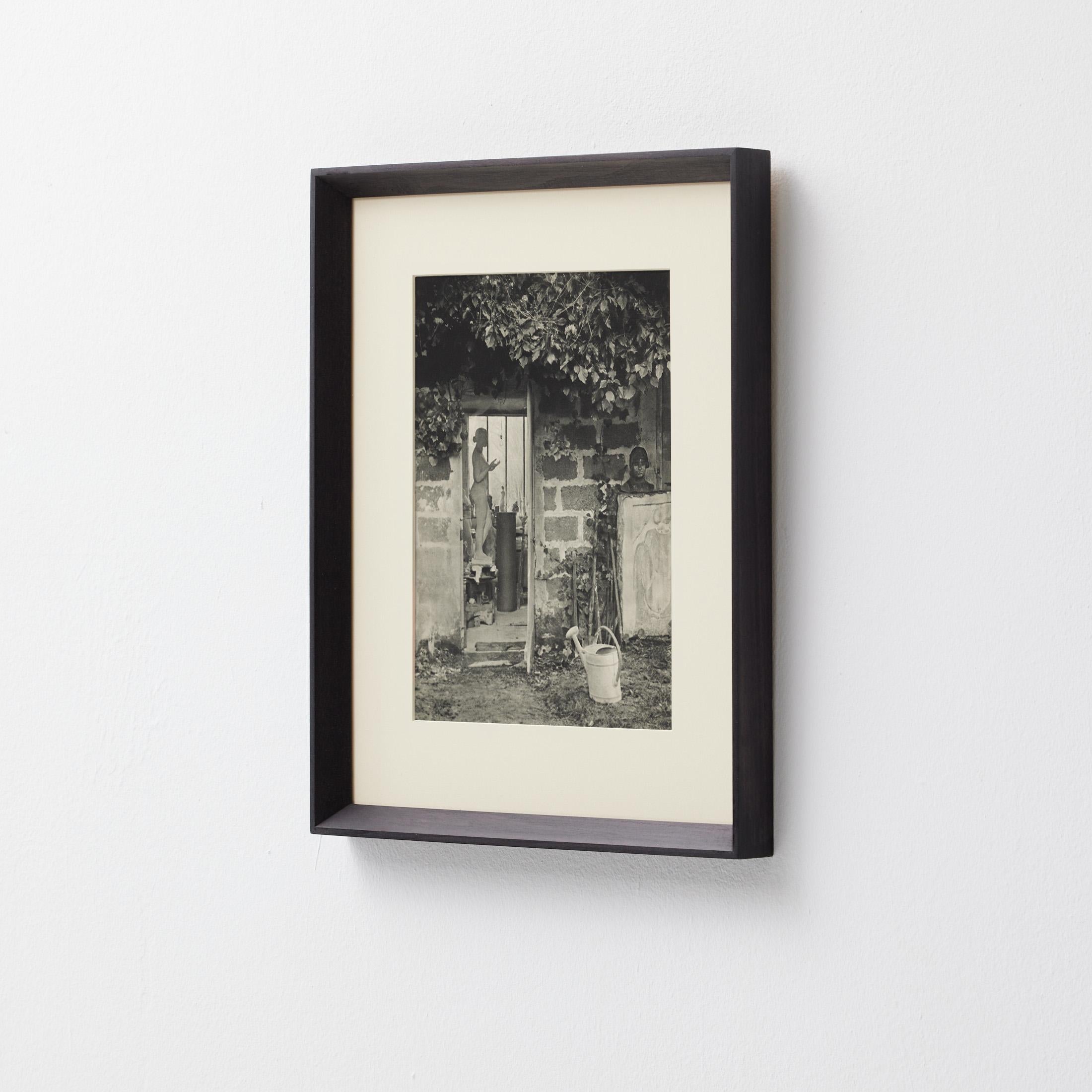 Brassaï Heliogravure — The Artist Garden, Verve 1937, Framed For Sale 1