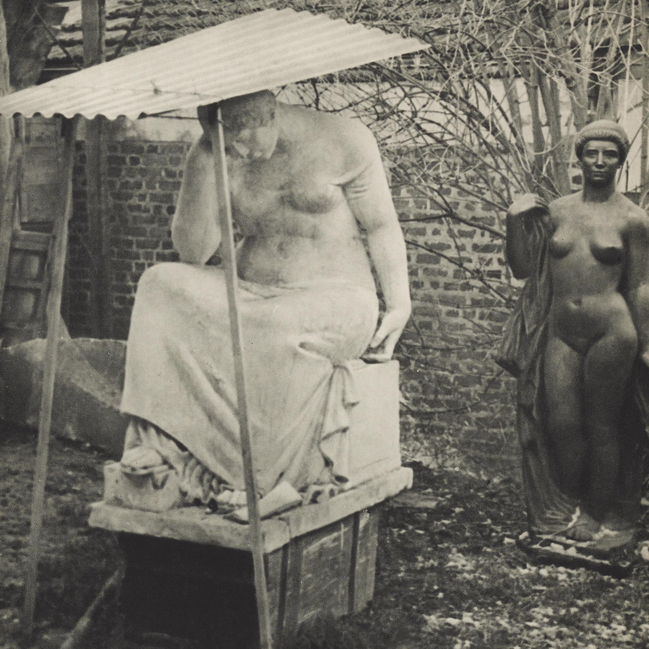 Brassaï Heliogravure — The Artist Garden, Verve 1937, Framed For Sale 2