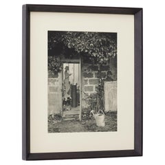 Brassaï Heliogravure — The Artist Garden, Verve 1937, Framed