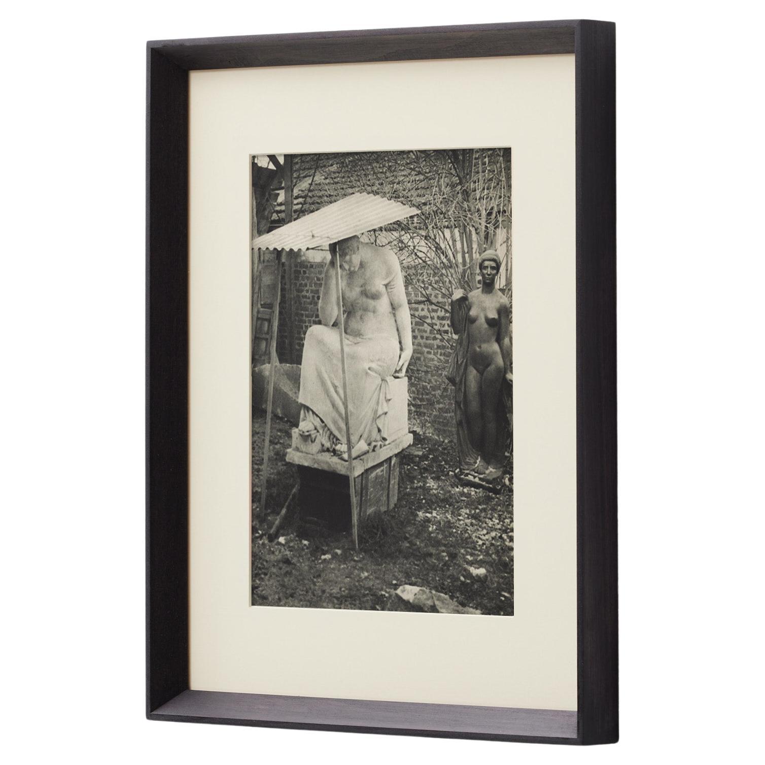 Brassaï Heliogravure — The Artist Garden, Verve 1937, Framed