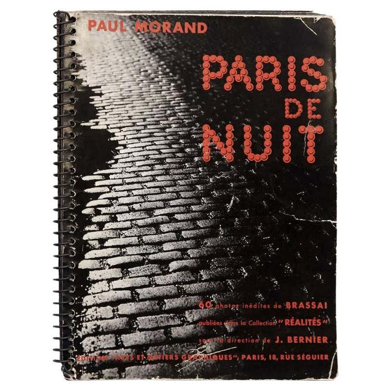 Brassaï "Paris de Nuit" 1933 Book For Sale
