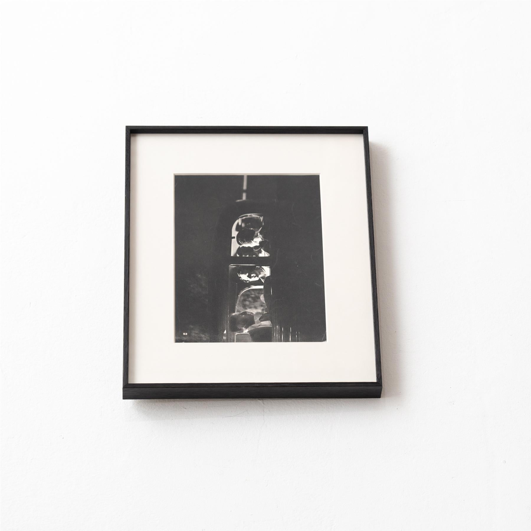 Mid-Century Modern Brassai Rare Black And White Framed Photography, circa 1930 For Sale