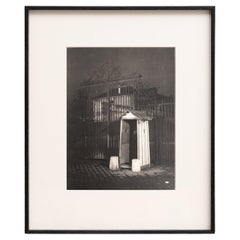 Vintage Brassai Rare Black And White Framed Photography, circa 1930