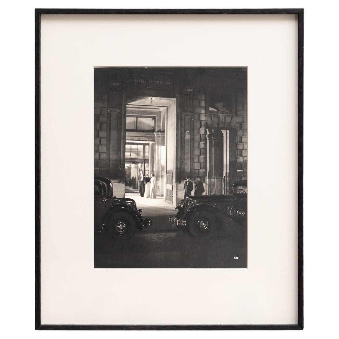 Photographie encadrée en noir et blanc de Brassai, circa 1930 en vente