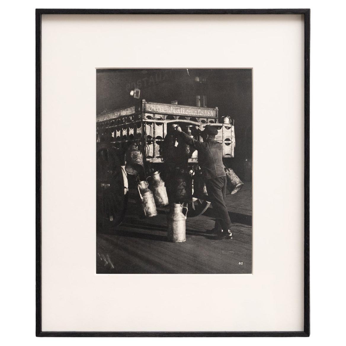 Brassai Seltene schwarz-weiße gerahmte Fotografie, um 1930 im Angebot