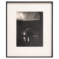 Brassai Seltene schwarz-weiße gerahmte Fotografie, um 1930