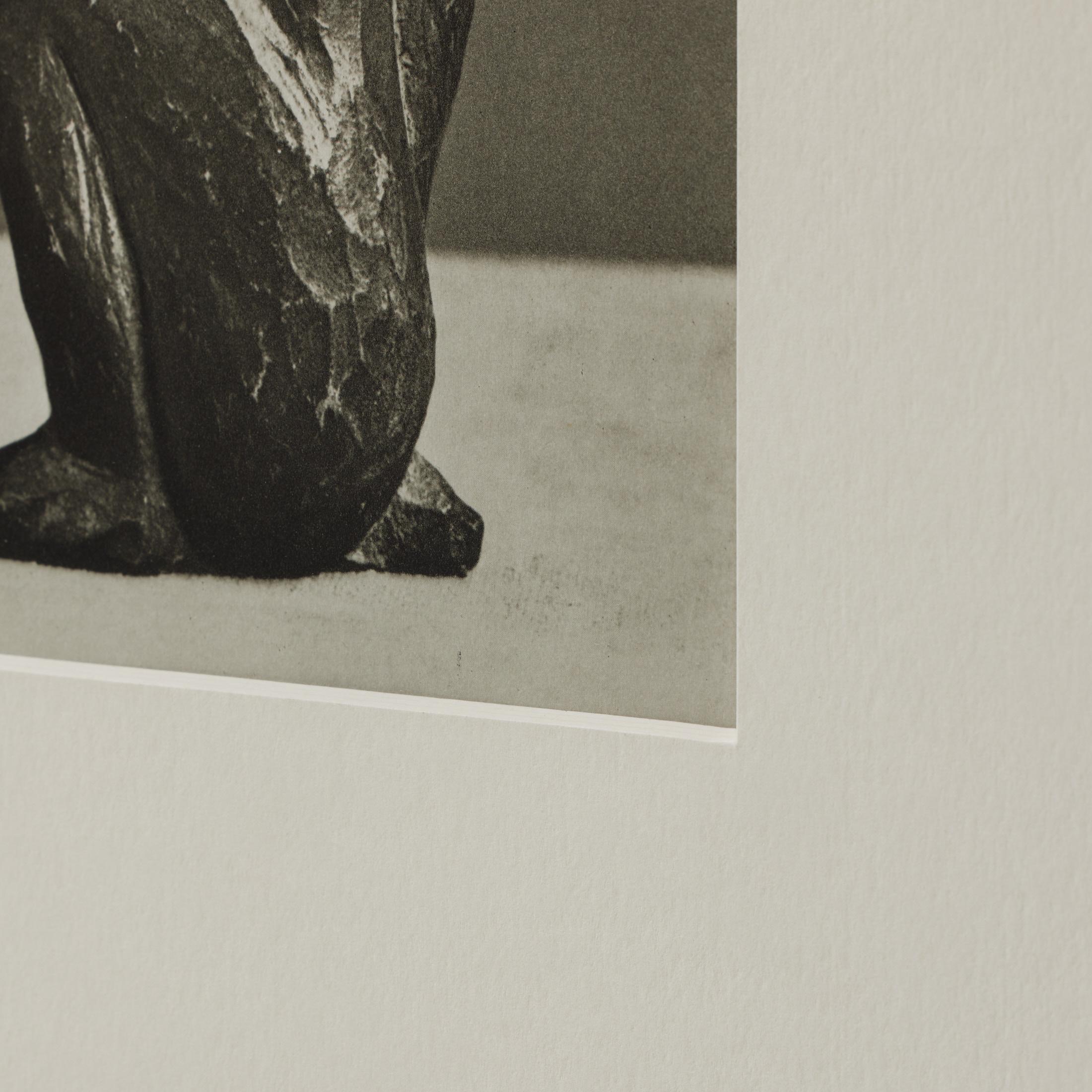 Brassai's Insight: Photogravure of Picasso's Sculpture, circa 1948 For Sale 5