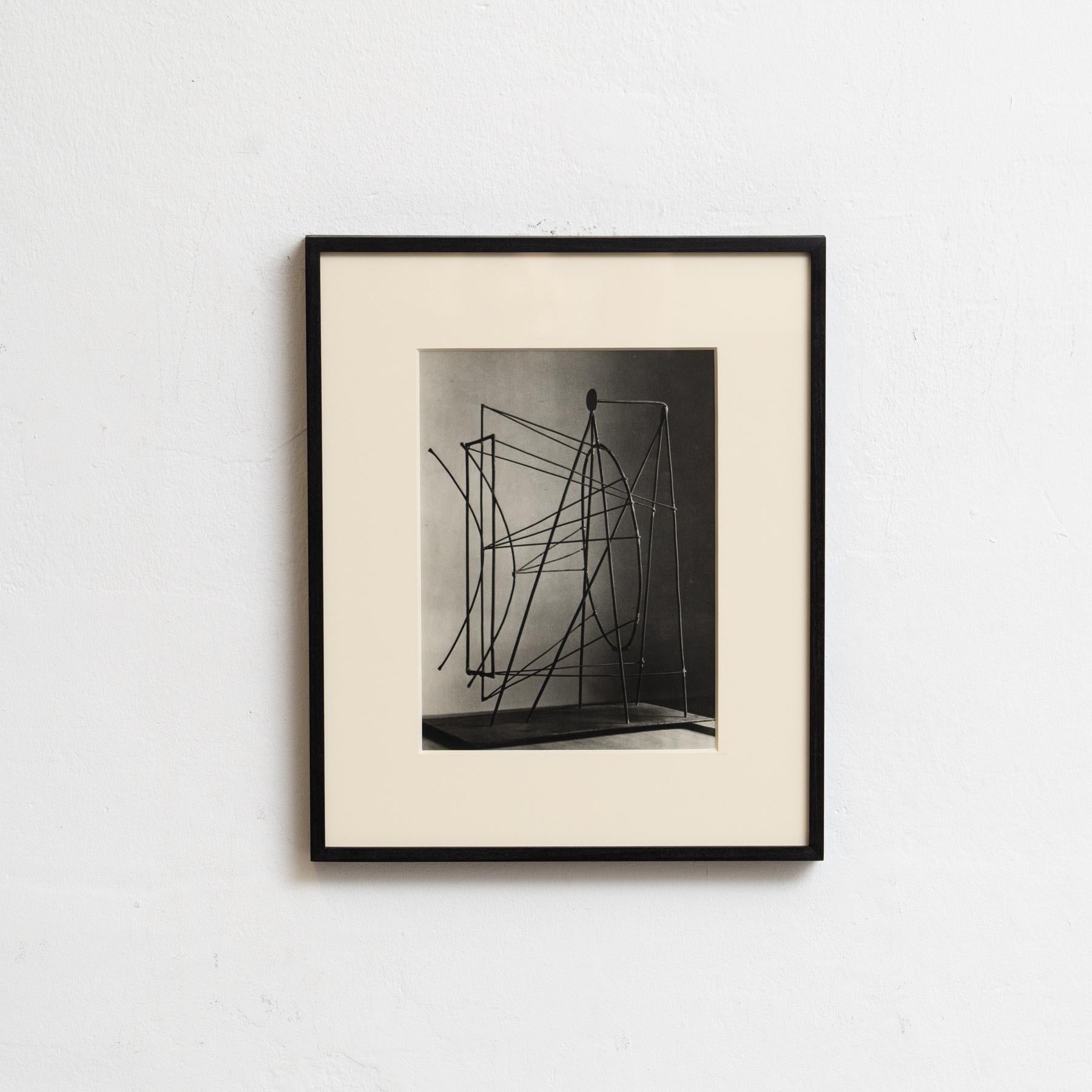 Brassai's Einblick: Fotogravüre von Picassos Skulptur, um 1948

Seit 1948
Fotografie von Brassai
Fototiefdruck
Aus 
